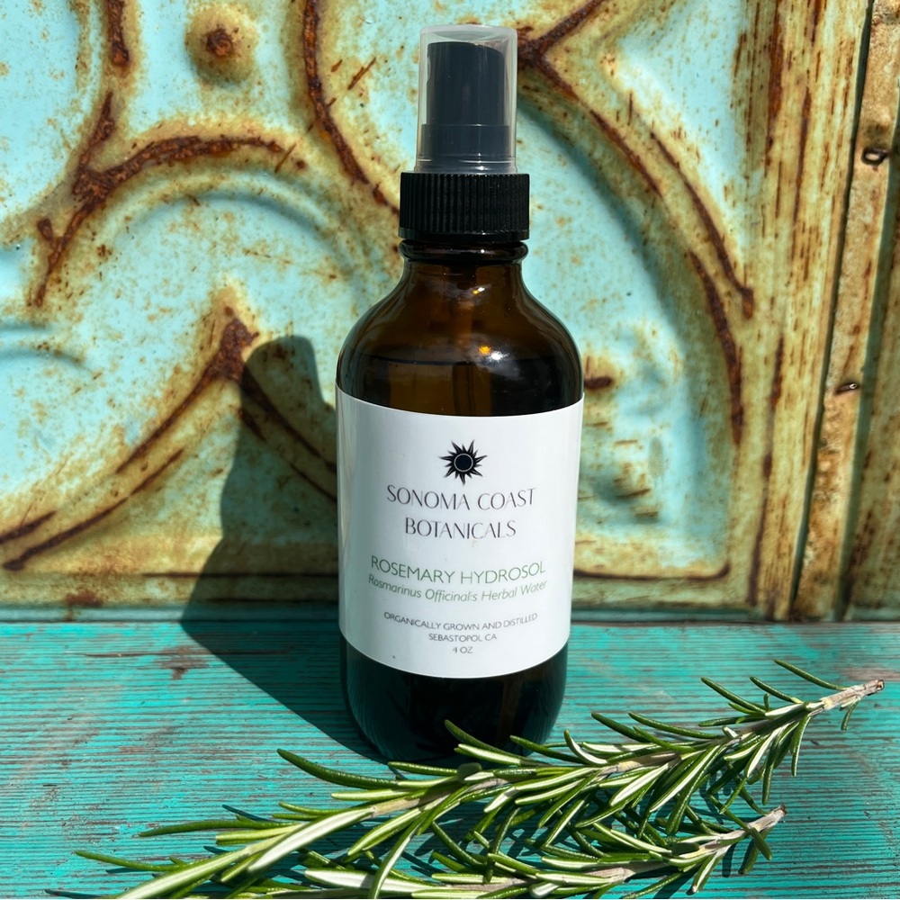 Rosemary Hydrosol Spray - Sonoma Coast Botanicals - Aromatherapy Mist
